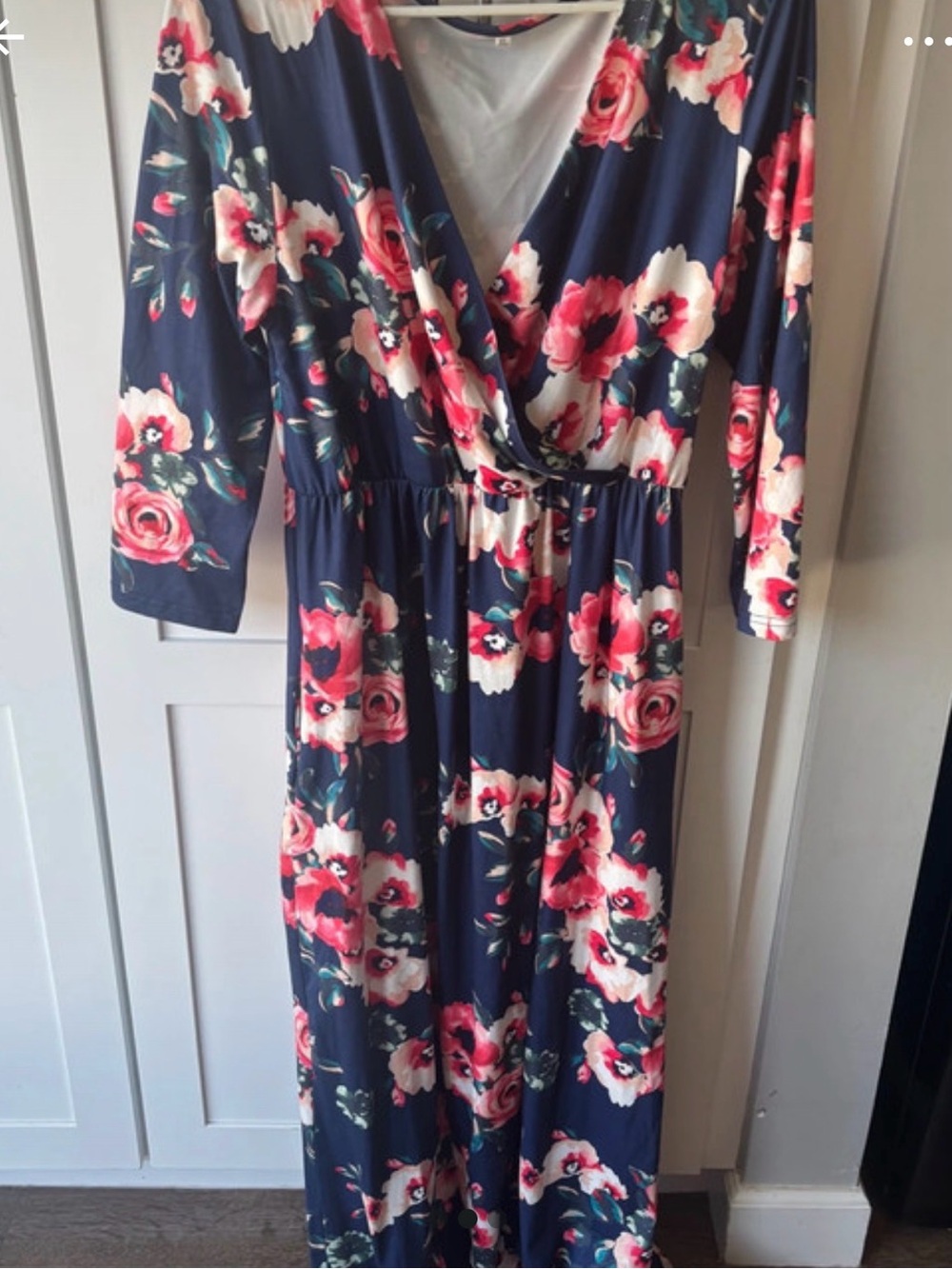 Kim S Maternity Maxi Dress - XL